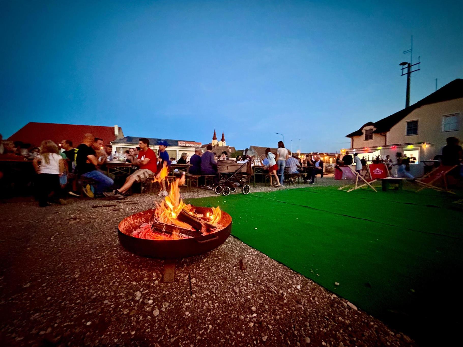 Stimmungsfoto von der Flammenden Sommernacht